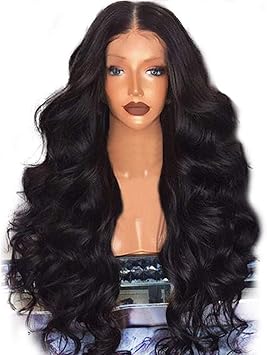 perruque femme noire