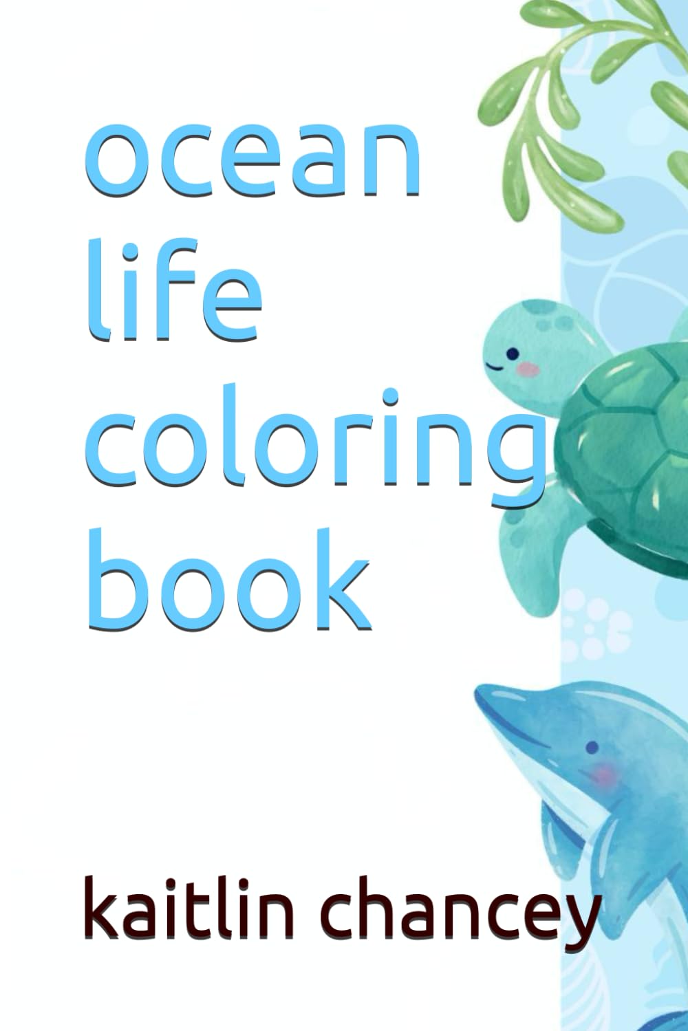 ocean life coloring book