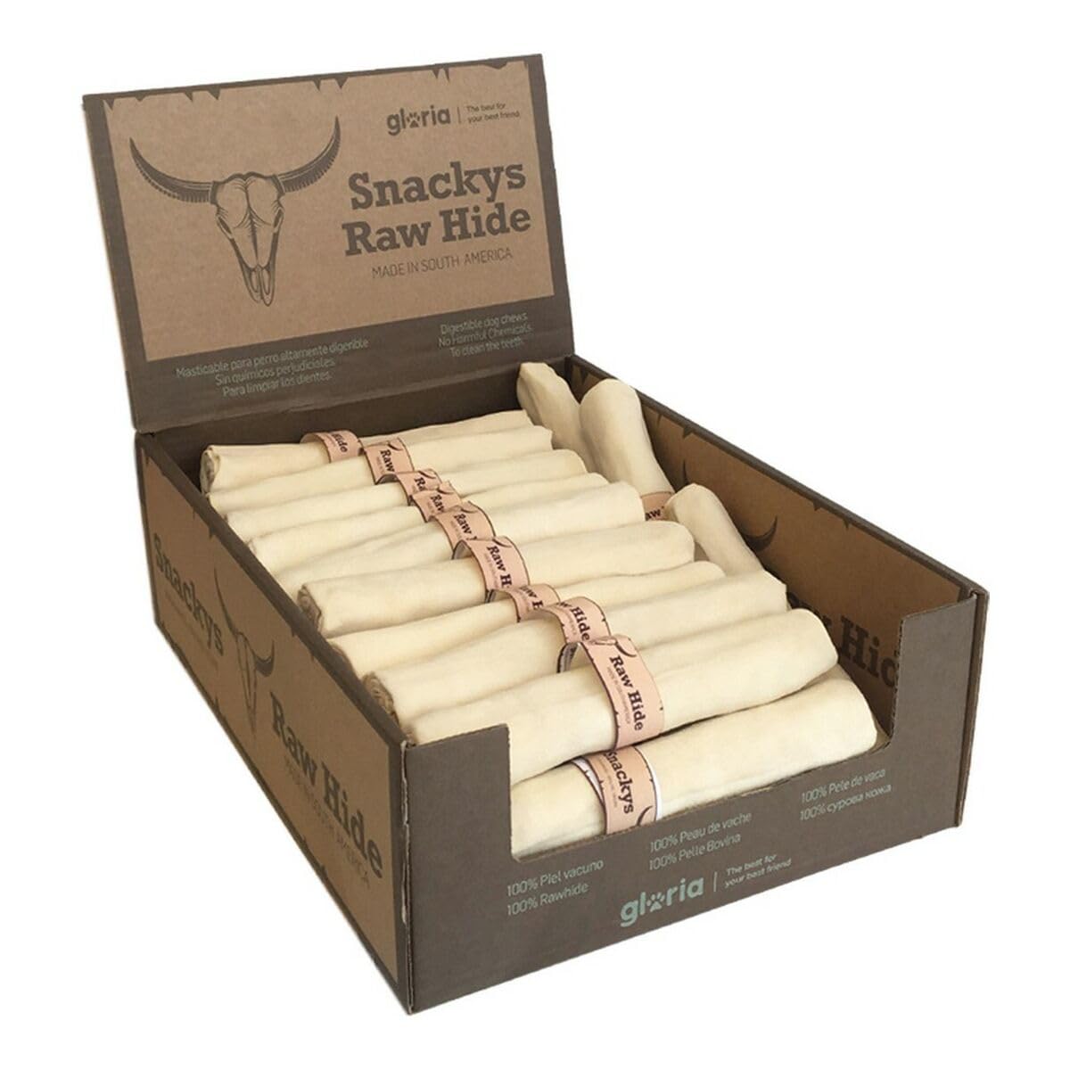 Gloria Snackys Rawhide Masticable Rollo Piel 150 g