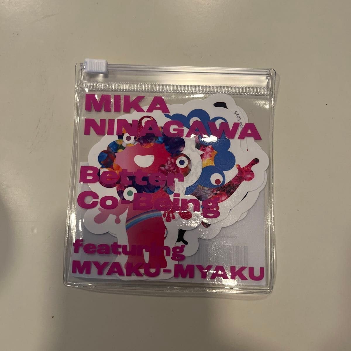 大阪万博会場限定 ミャクミャク 蜷川実花コラボステッカー Better Co-Being ４枚組