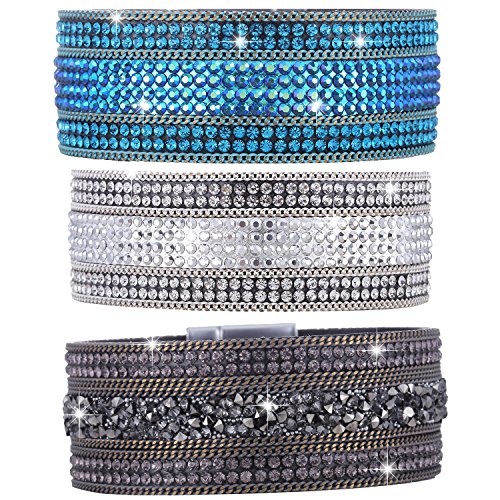 Morella damesarmband, glitterarmband met zirkoniastenen en magneetsluiting - Image 6