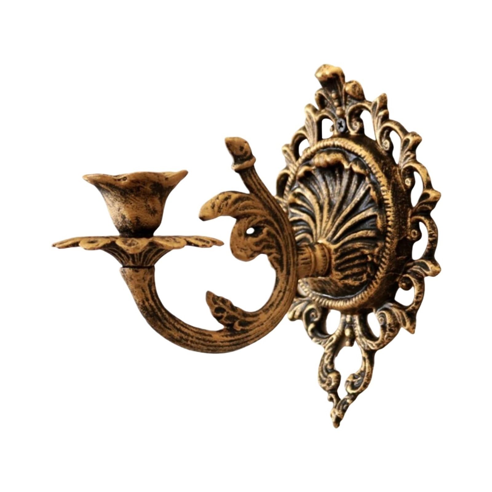 Wandkerzenständer Wand-Kerzenhalter, Vintage-Kerzenhalter aus Eisen, dekorativer Kerzenständer for Wohnzimmer, Esszimmer, Zuhause, Schlafzimmer Für Badezimmer