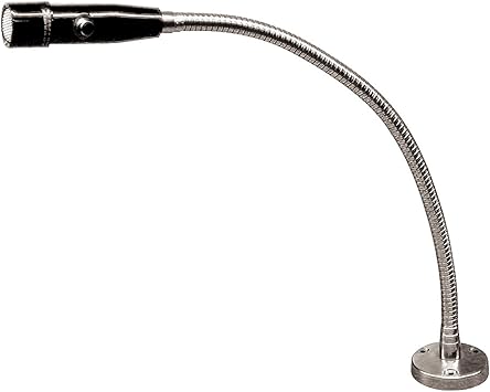 Astatic by CAD Audio AMC105SNO-19 19" Omnidirectional Dynamic Gooseneck Microphone with 1 DPDT Push-to-Talk Switch - Gooseneck, 2 3/4 inch Flange 6 Cable
