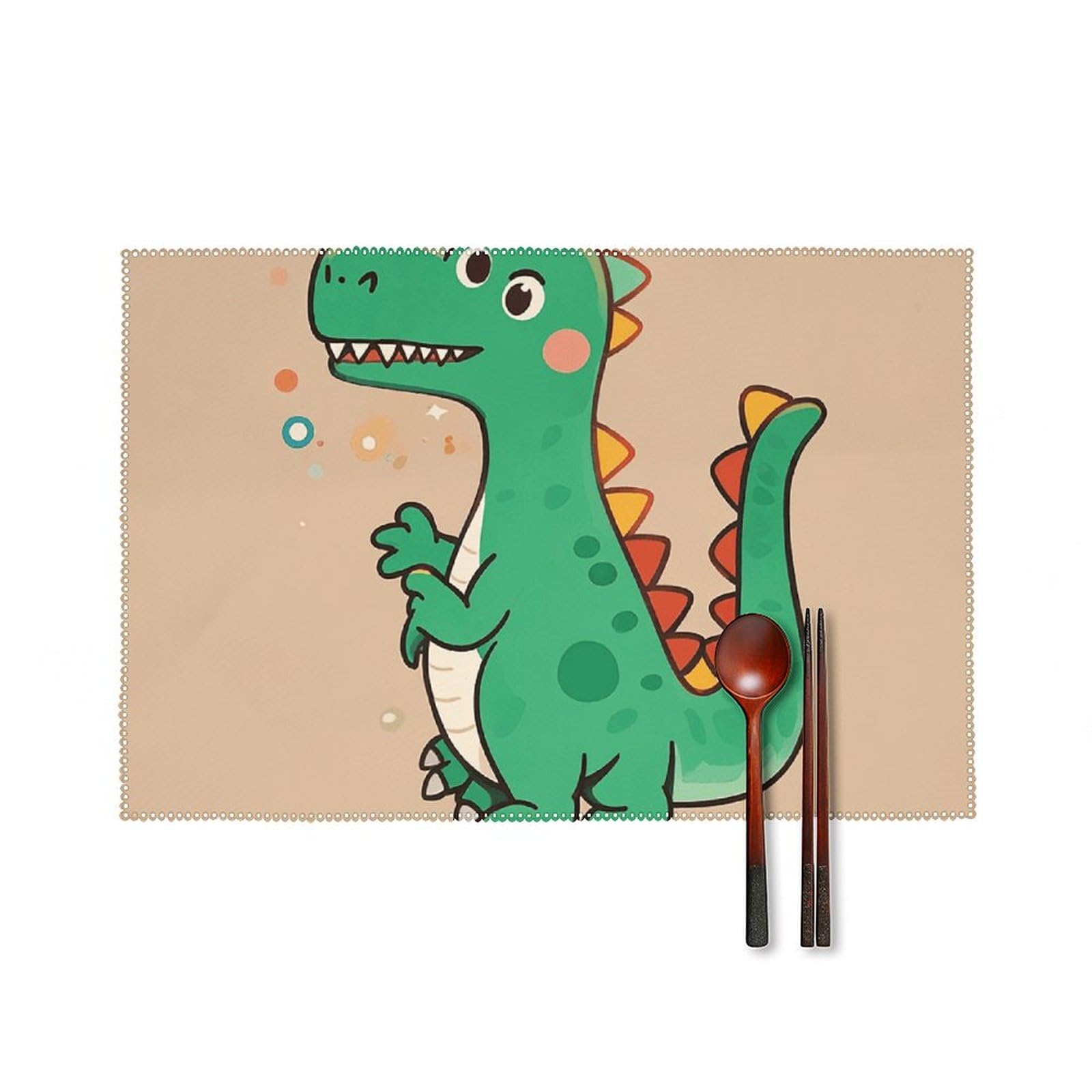 Sets de table dinosaure mignon pour égayer les déjeuners des enfants en famille