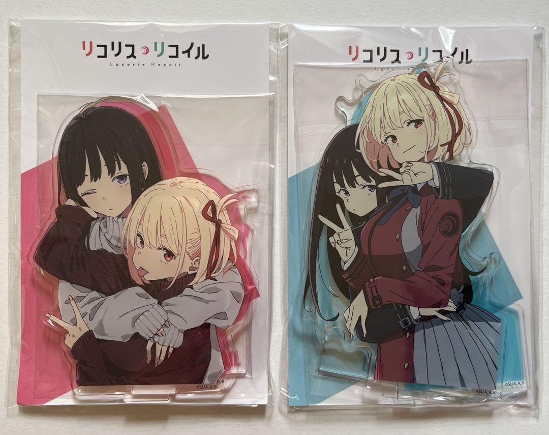 リコリス・リコイル レイヤードアクリルスタンド 2個 リコリコ展 グッズ-スタンドポップ】TVアニメ「リコリス・リコイル