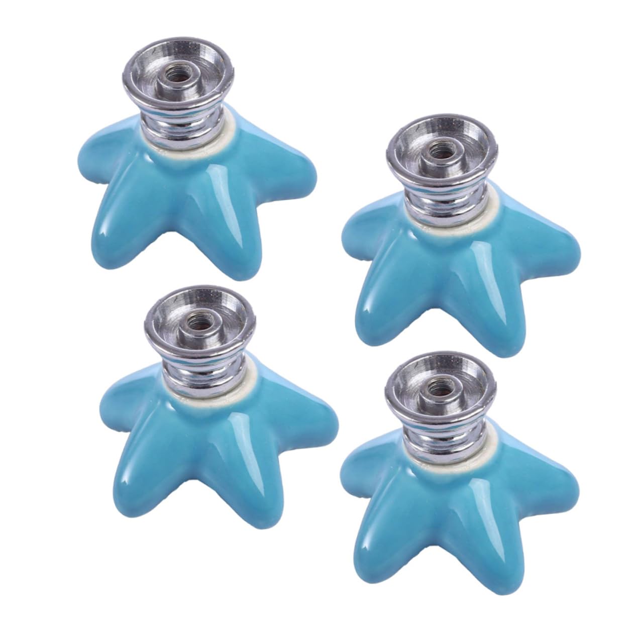 Mikikit 3 Set Di Maniglie Per Porte in Oro Pomelli Per Mobili Decorazioni Per Cassetti Eleganti 4 Pezzi * 3