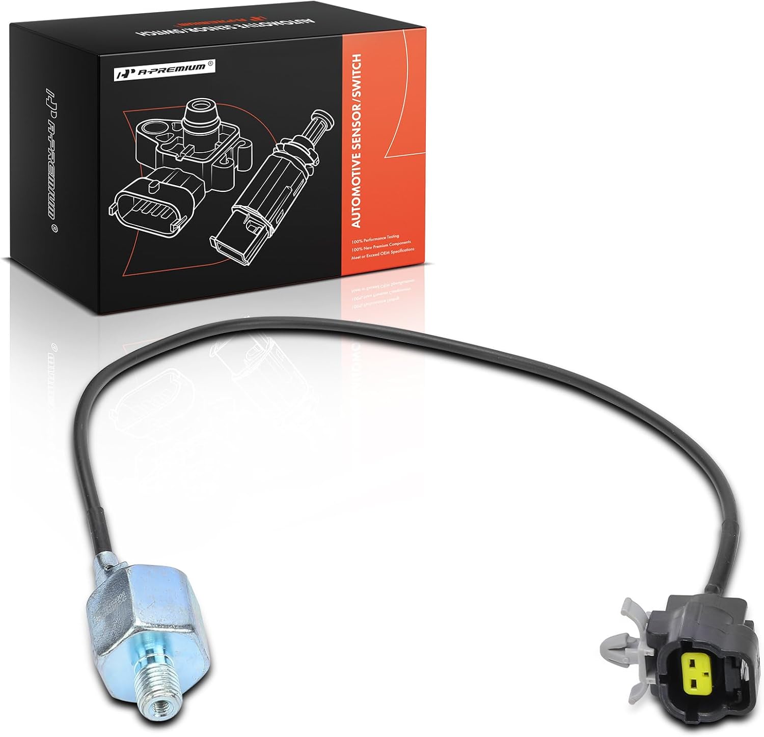 A-Premium Ignition Knock Detonation Sensor Compatible with Mazda Protege 2001-2003, Protege5 2002-2003, 2.0L