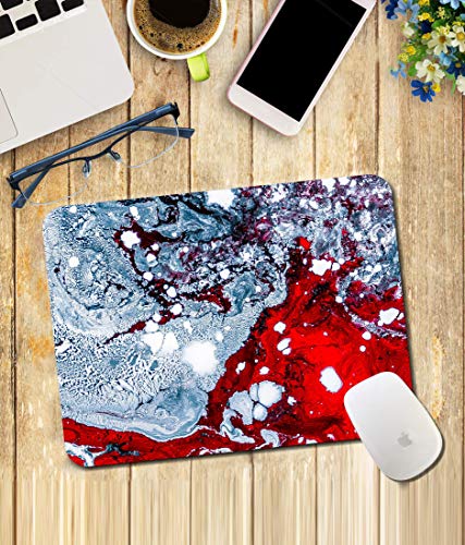 Image of WHATS YOUR KICK Abstract Pattern | Floral | Pattern | Rangoli | Printed Mouse Pad /Designer Waterproof Coating Gaming Mouse Pad for Computer /Laptop (Multi6)