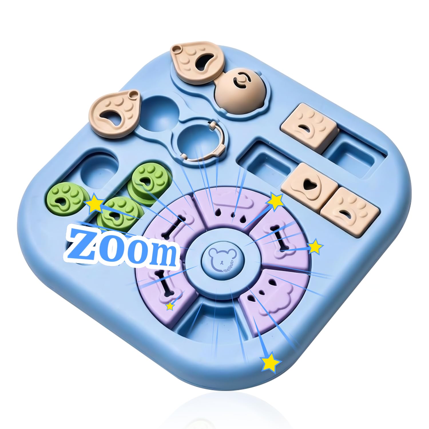 BELLEDO Interactive Dog Puzzle Toys