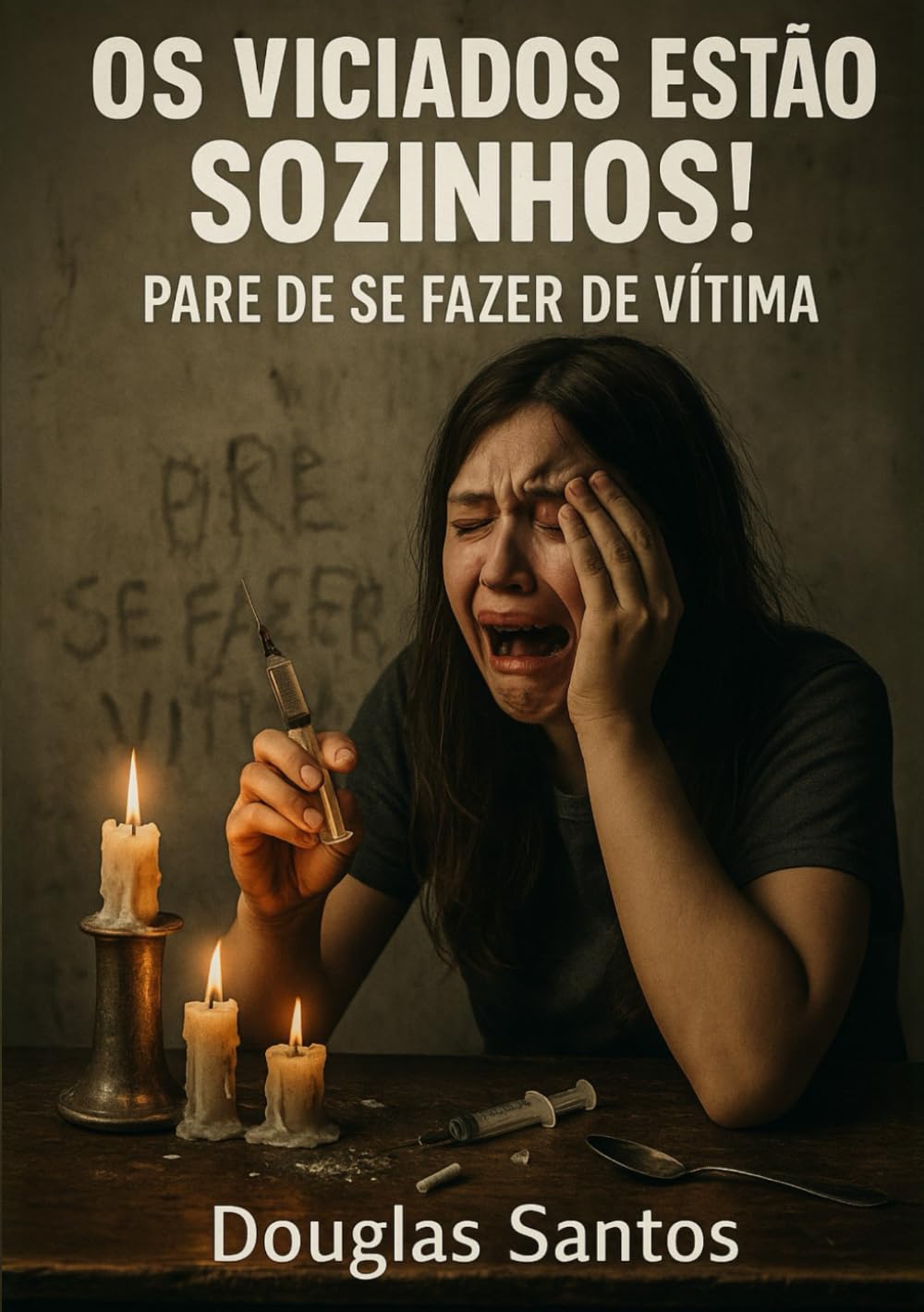 Os Viciados Estão Sozinhos!: Pare de se fazer de vítima (CADERNOS DE CONFRONTO : Onde a teoria da fé encontra a prática da dor.)