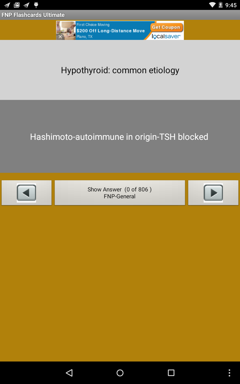 FNP Flashcards Ultimate - App on Amazon Appstore