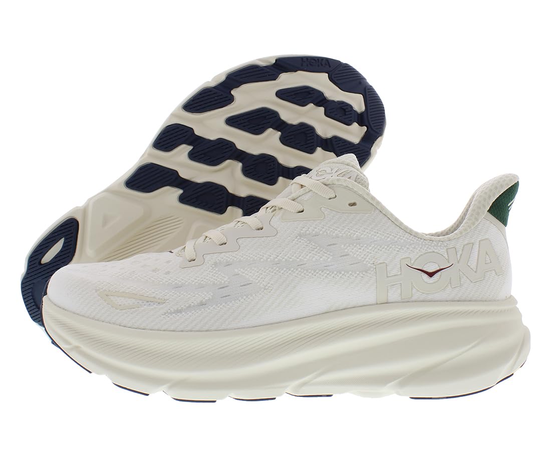 Hoka Men's Clifton 9 Oat Milk/Alabaster 7.5 Medium