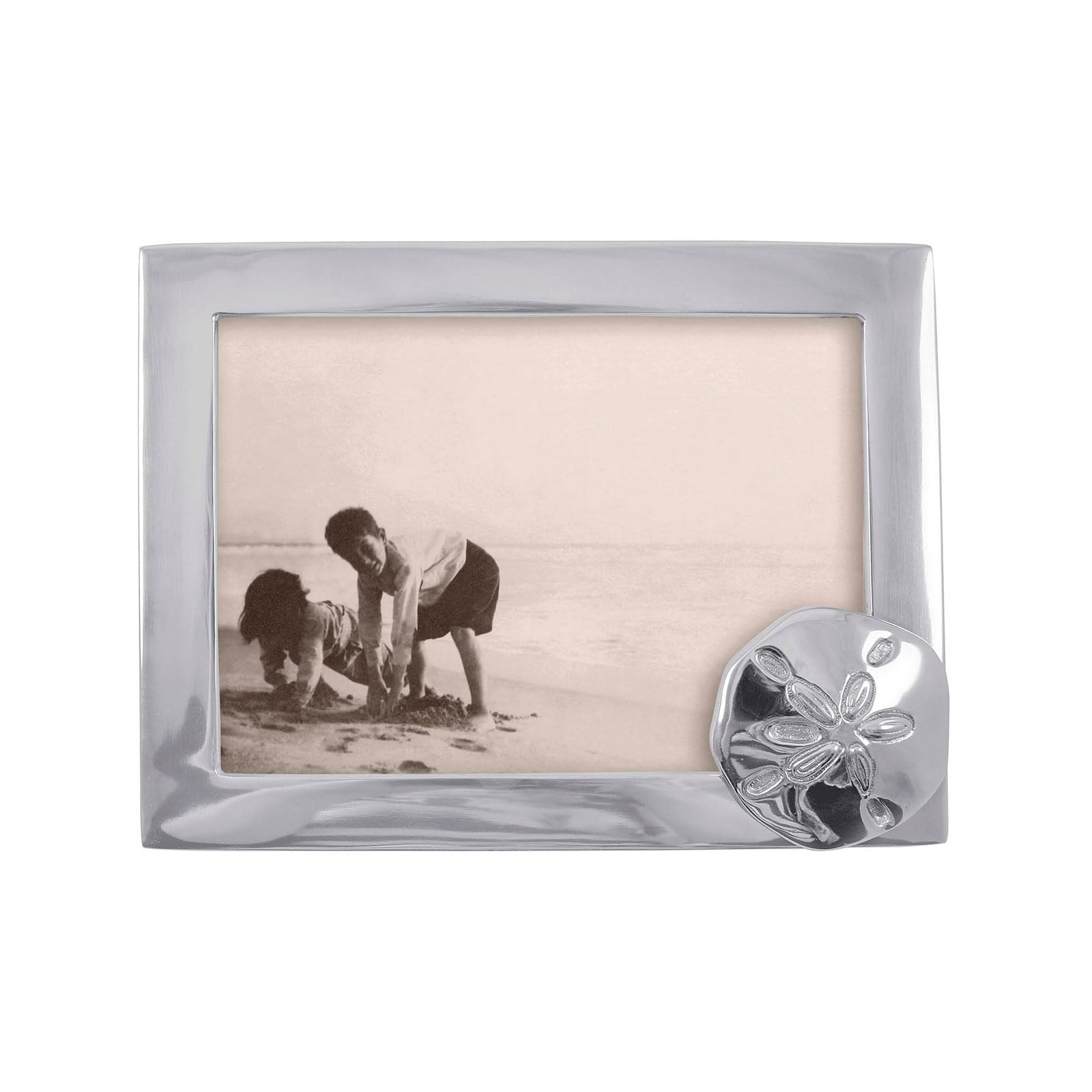 MARIPOSA 1569 Dolar Resim Çerçevesi, 12,7 x 17,8 cm, Gümüş, 5" x 7"