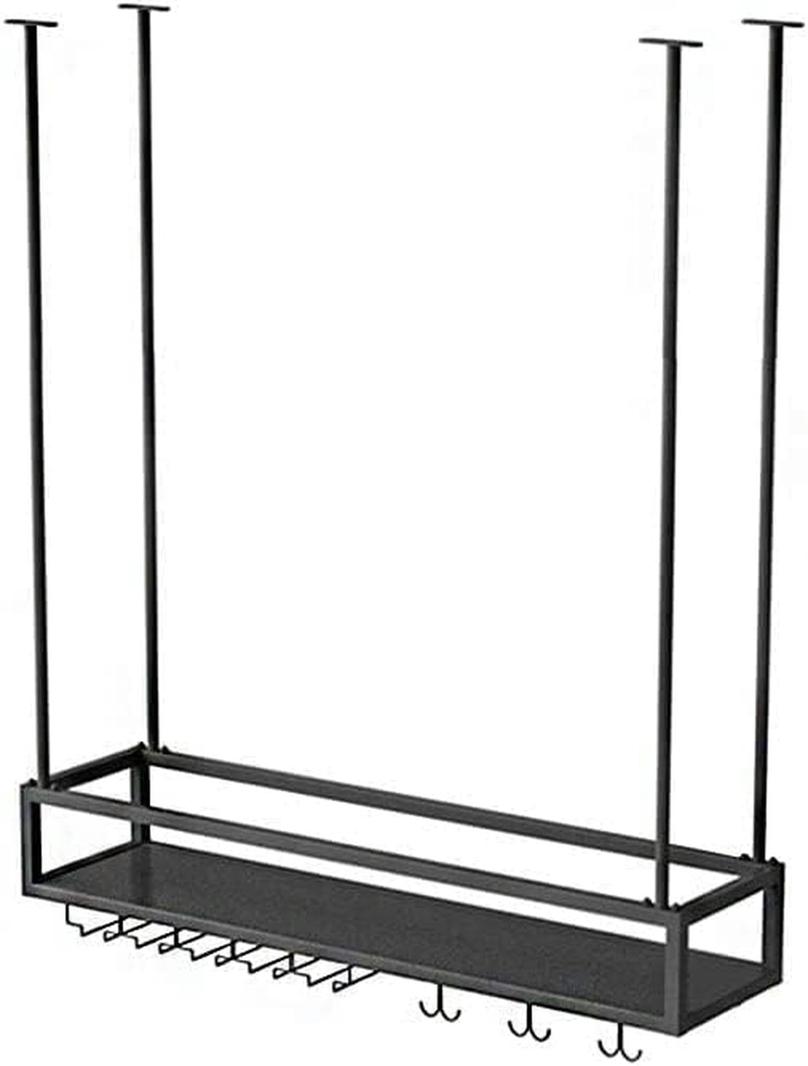 Rangement de bouchons de vin et étagère murale dorée pour bouteilles de 100 cm