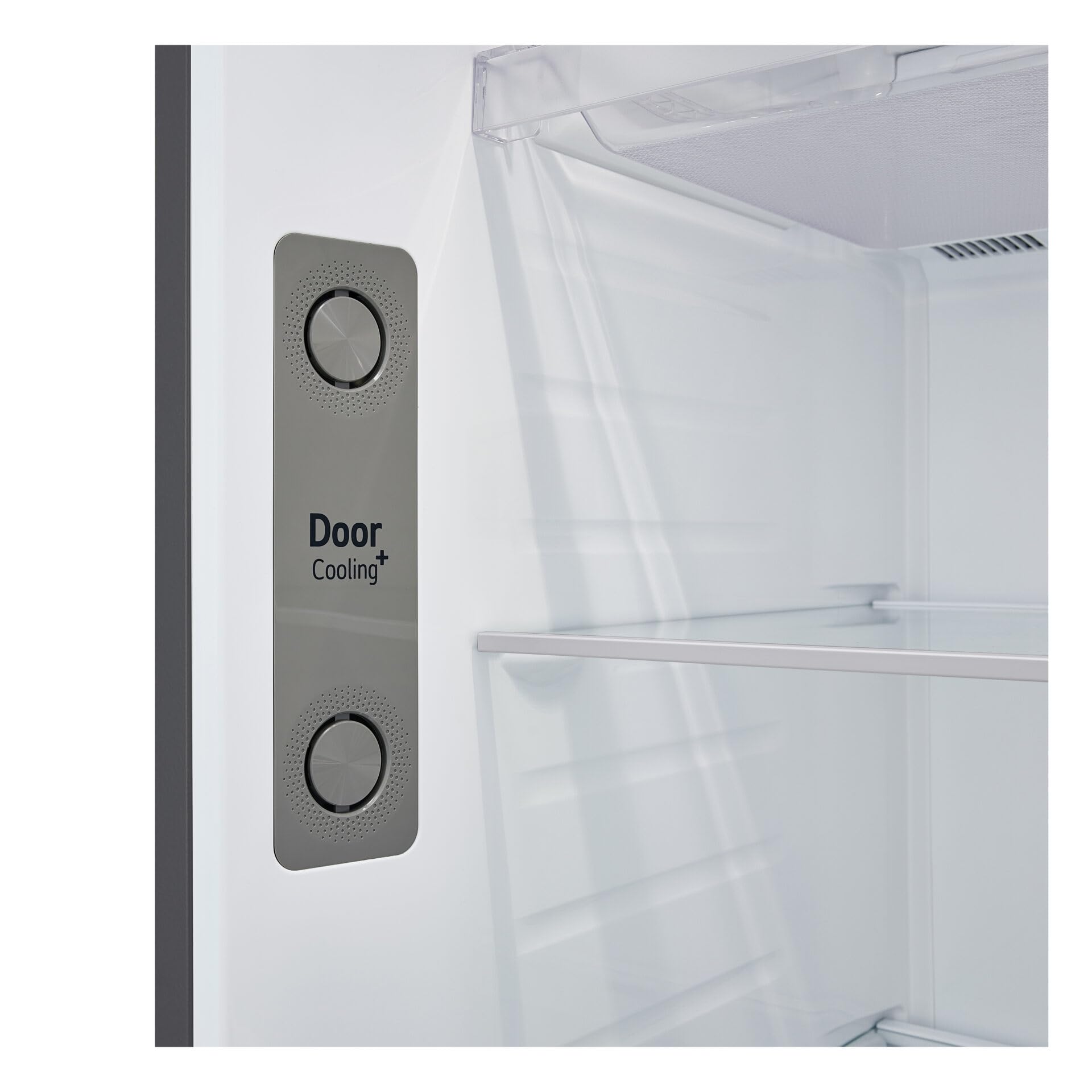 LG GTBV44PYBKD Frigorífico Doble Puertas 70cm Clase E 461L Conectividad WiFi con aplicación Thinq Conexiones Planas, Tecnología de Refrigeración Puerta y Lineal, Pantalla Externa Compresor Smart
