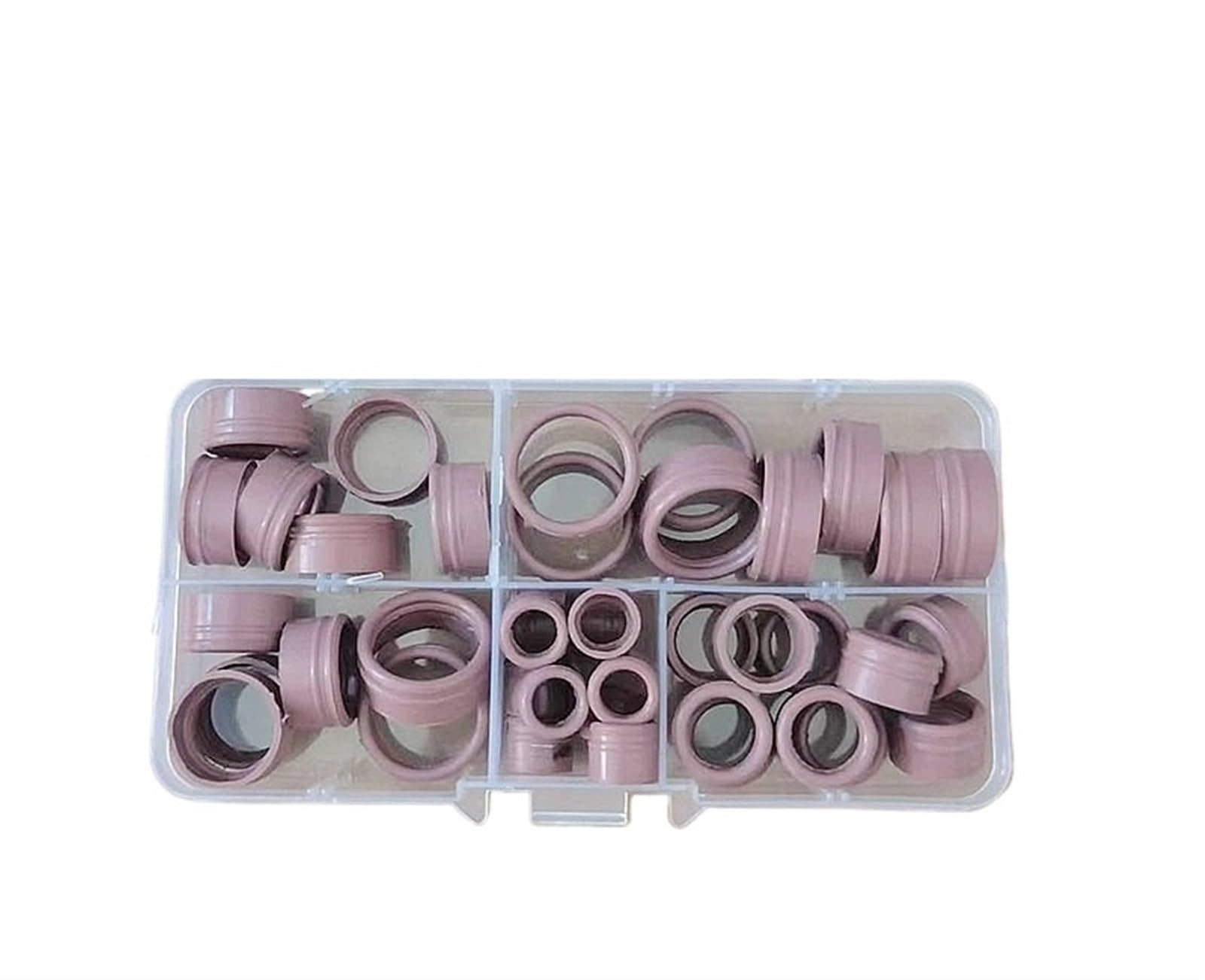 40 piezas de junta de tubería de aire acondicionado, anillo de goma de sellado, junta tórica de sellado for a/c(16PCS)