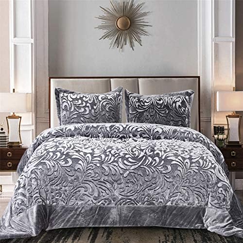 Luxurious Super King Size Bed Throws and Bedspreads Velvet Heavy
