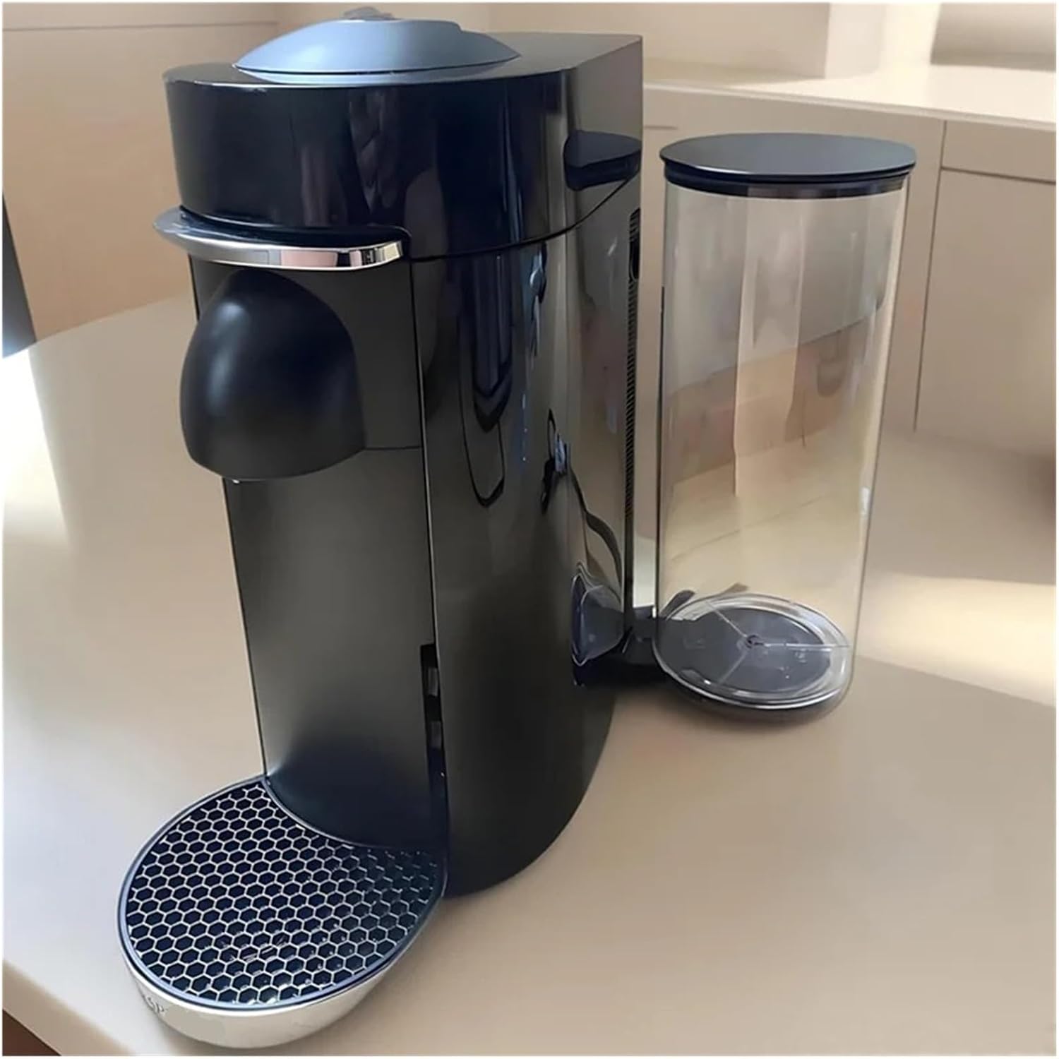 Coffee Machine Water Tank Replacement Parts Water Tank Reservoir 1.7L With Lid - Compatible With Nespresso