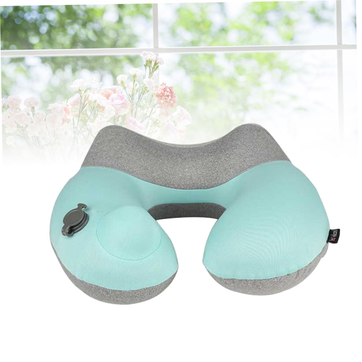 Almohada Inflable Viaje Cuello u Almohadas Aire Cervical Ligera para Dormir Lavable