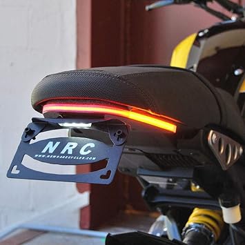 New Rage Cycles Fender Eliminator Compatible With XSR 900 2016-2021 Tucked Dual-Load Equalizer