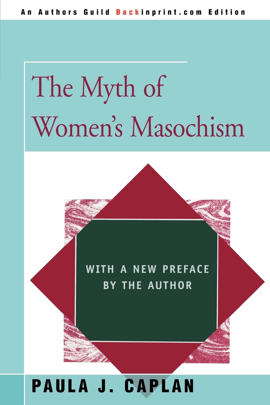 The Myth of Women's Masochism: with a new preface by the author