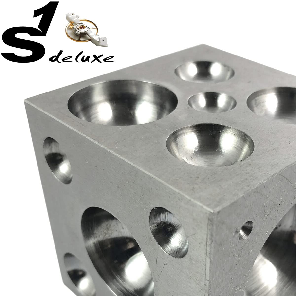 Dé à emboutir cubique en acier 2.0 x 2.0 Inch (5,1 cm)