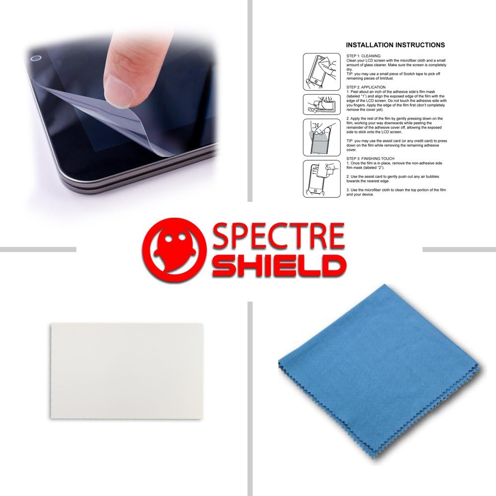 Spectre Shield (2-Pack) Screen Protector for OnePlus 5 Screen Protector Case Friendly Accessories Flexible Full Coverage Clear TPU Film