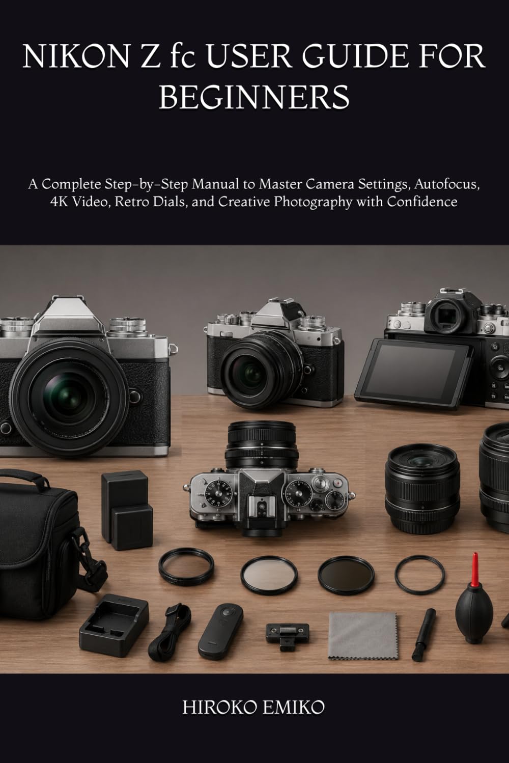 NIKON Z fc USER GUIDE FOR BEGINNERS: A Complete Step-by-Step Manual to Master Camera Settings, Autofocus, 4K Video, Retro Dials, and Creative Photography with Confidence