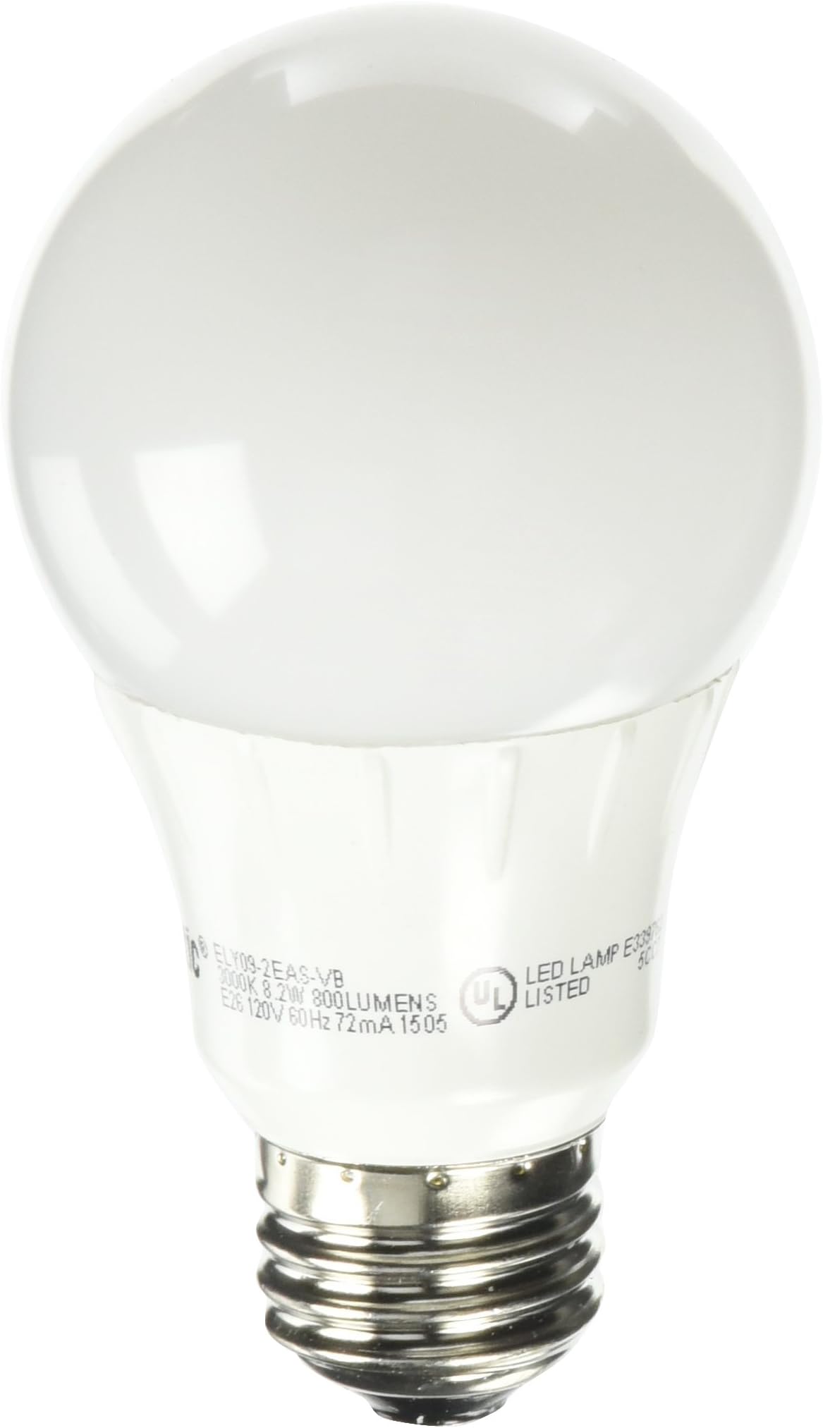 Energetic Lighting ELY09-EAS-VB-6 A19 - 60 Watt Equivalent 800 Lumen Non-Dimmable, 6-Pack