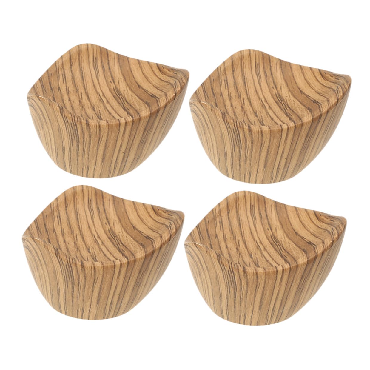 NOLITOY 4 Pomos Patrón de Madera para Tapa de Olla Resistentes al Calor Paquete de 4 Unidades Material Sintético Manijas de Repuesto para Utensilios de Cocina