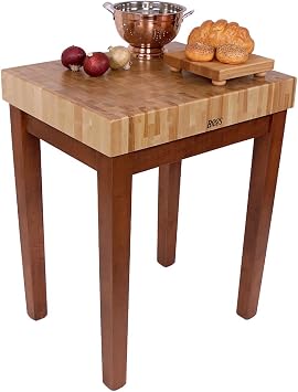 John Boos American Heritage Green End Grain Maple Chefs Block