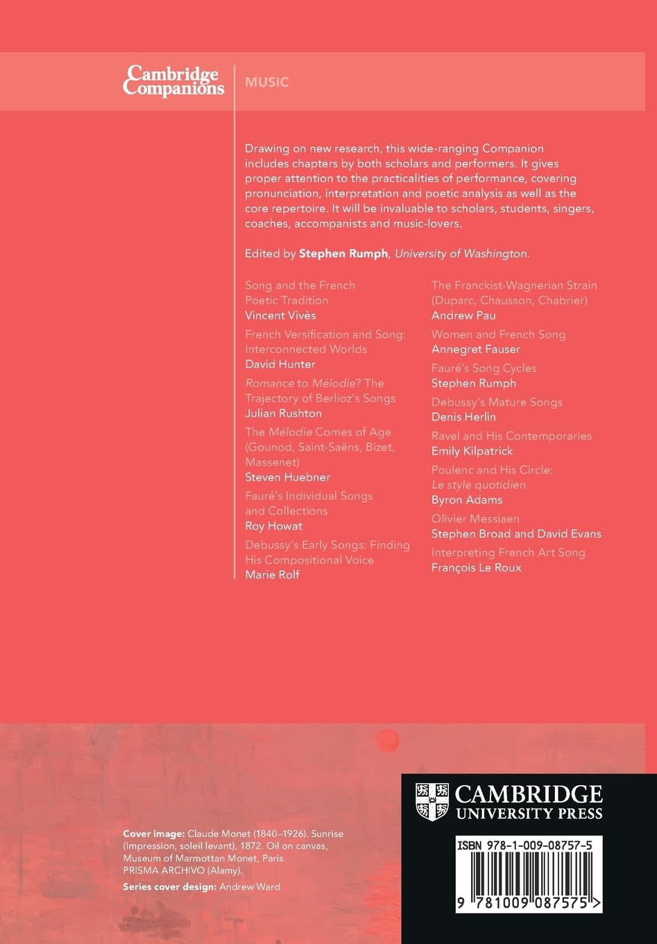 The Cambridge Companion to French Art Song