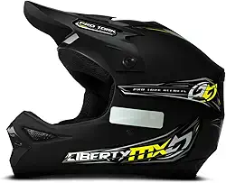 CAPACETE OFF ROAD PRO TORK LIBERTY MX PRO PRETO FOSCO TAM. 60
