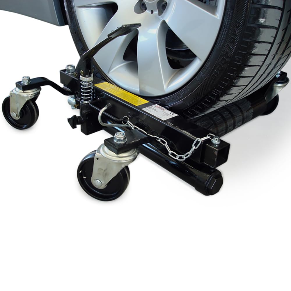 Sogi Set Carrello sposta Auto PO-02 posizionatore sotto Auto (4)