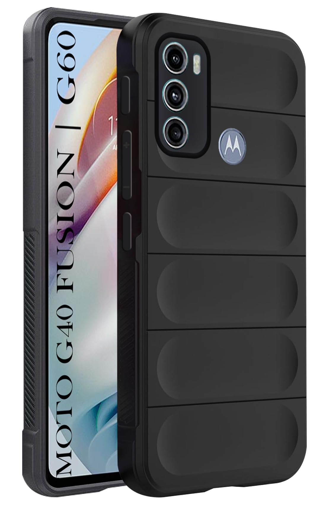 Jkobi Back Cover Case for Motorola Moto G40 Fusion | G60 (Matte Liquid Silicone | Micro-Fiber Cloth Inside | Camera Protection | Shockproof | Black) (B0CY56HJ9H) Amazon Price History, Amazon Price Tracker