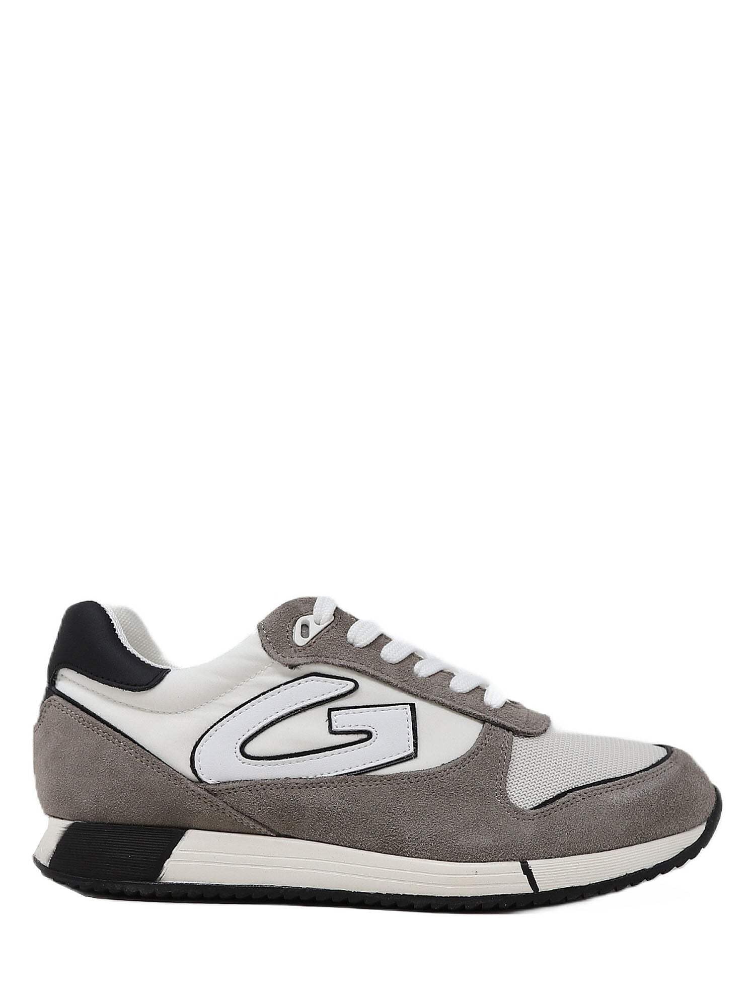 Alberto Guardiani Baskets Homme Blanc Agm003553 Sneakers Cuir Basse - 5