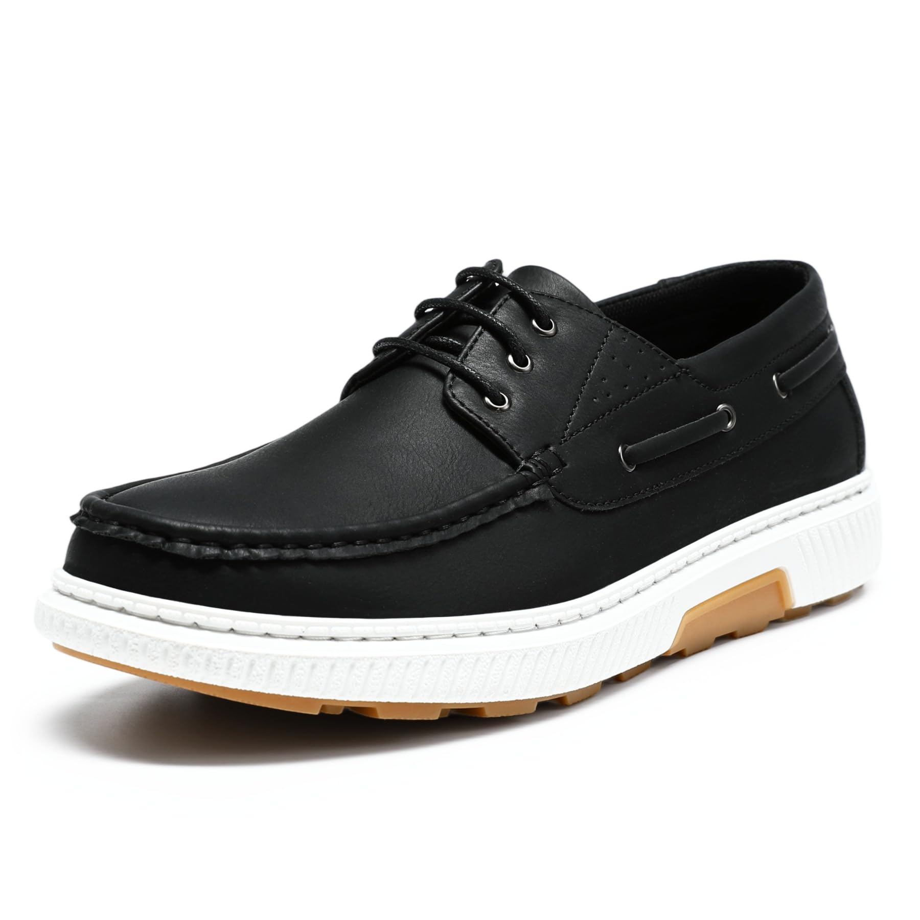 Allthemen Hombre Zapatillas Oxford De Piel Auténtica Para De Estilo Casual Formal Con Cordones Caña Baja
