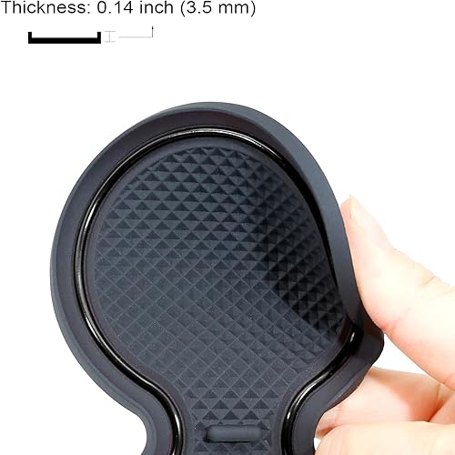 Miniatura 5 de Accesorios para Chevy Trax 2025  para Chevrolet Trax 2024 2025 (LS,1RS,LT,2RS,ACTIV) Insertos para portavasos, ranura para puerta, compartimento