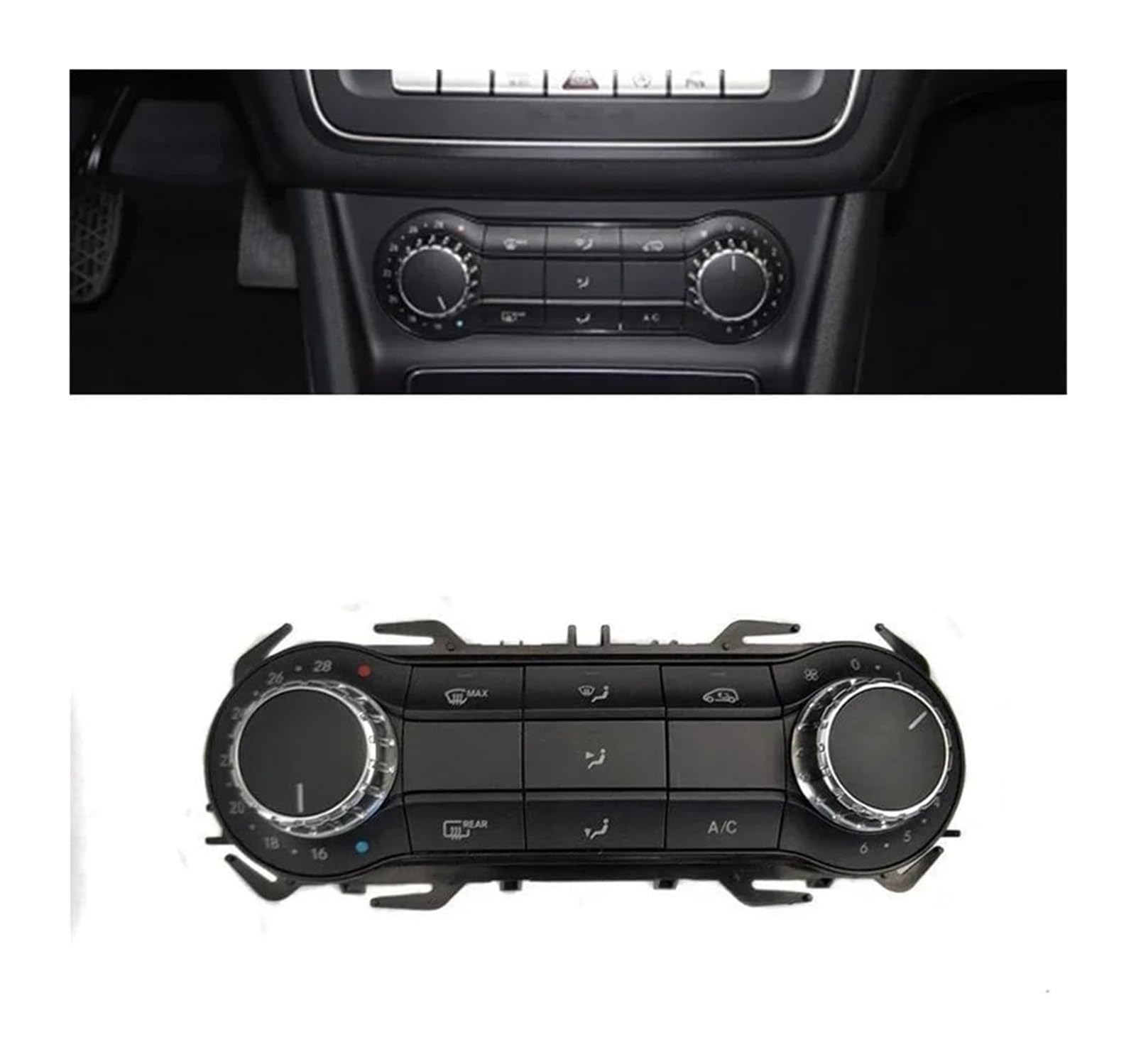 Panel de Control de climatización para Benz GLA200 GLA 220 260 A180 CLA 180 A2469002208 Módulo de Control de climatización Panel de Aire Acondicionado Interruptor de Aire Acondicionado
