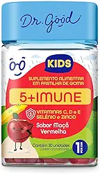 Imune Kids 5+ Dr Good Suplemento Pastilha Maçã c/30 Gomas