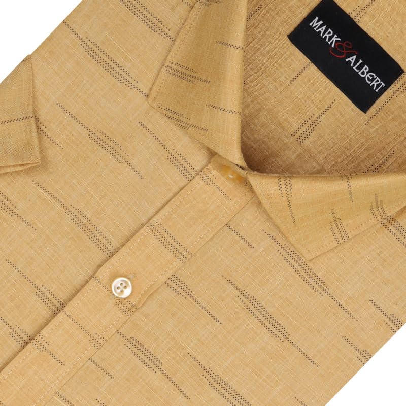Image of Men's Half Sleeve Linen Shirt