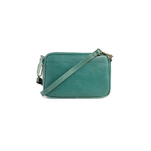 Madewell Women's Med Carabiner Crossbody Bag, Spruce, Green, One Size