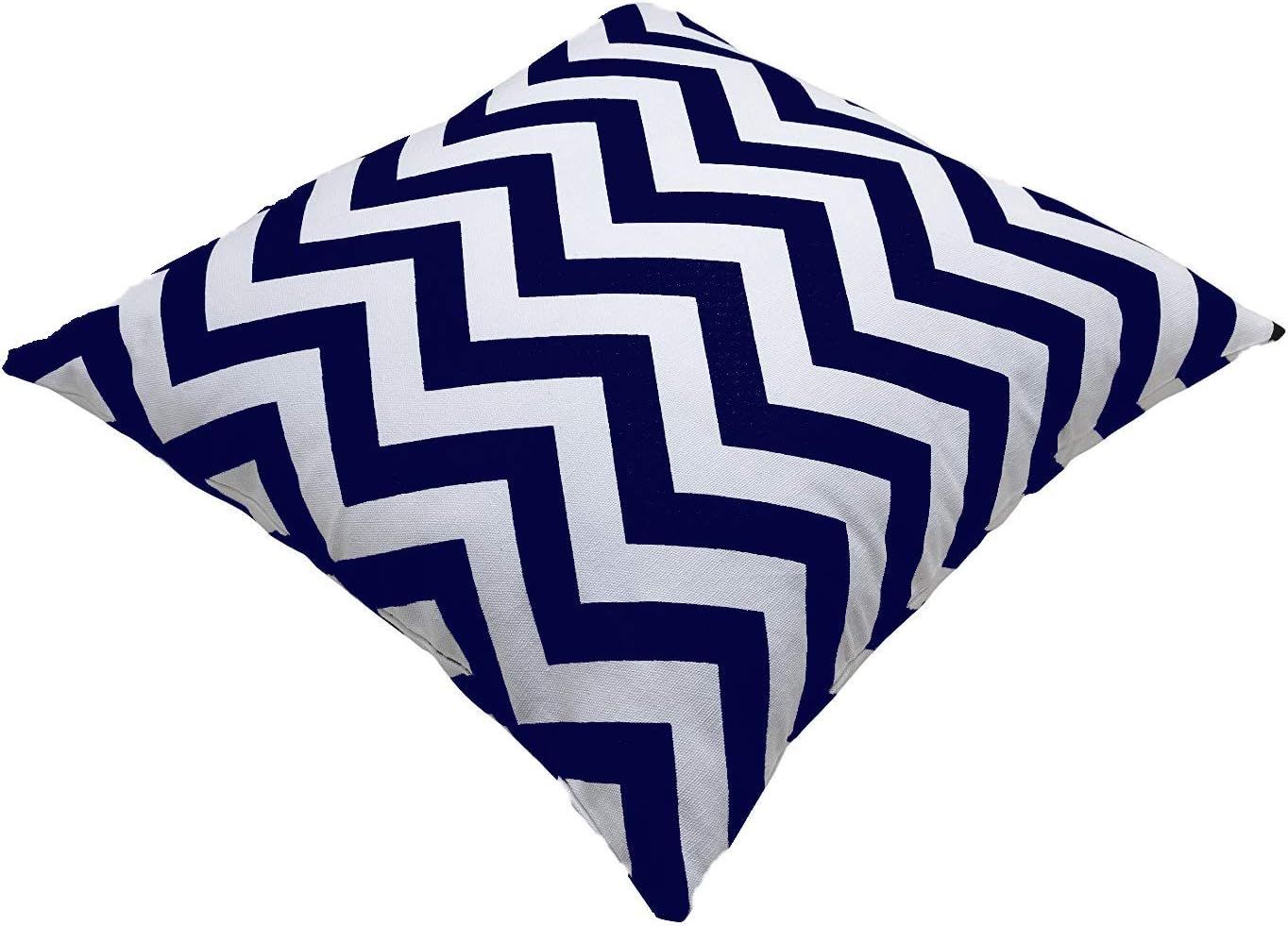Modern Homes Dark Blue 100% Cotton Decorative Throw Pillow Case Cushion Covers 16 x 16 inches for Couch, Bed (Set of 5)