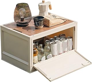 折り畳み 収納 ボックス | 大型スタッカブルキューブ 車輪付き - 折り畳み式収納スペース - キッチン、靴、パントリー、バスルーム、ベッドルーム、リビングルーム、オフィス、寮、クローゼットの収納用