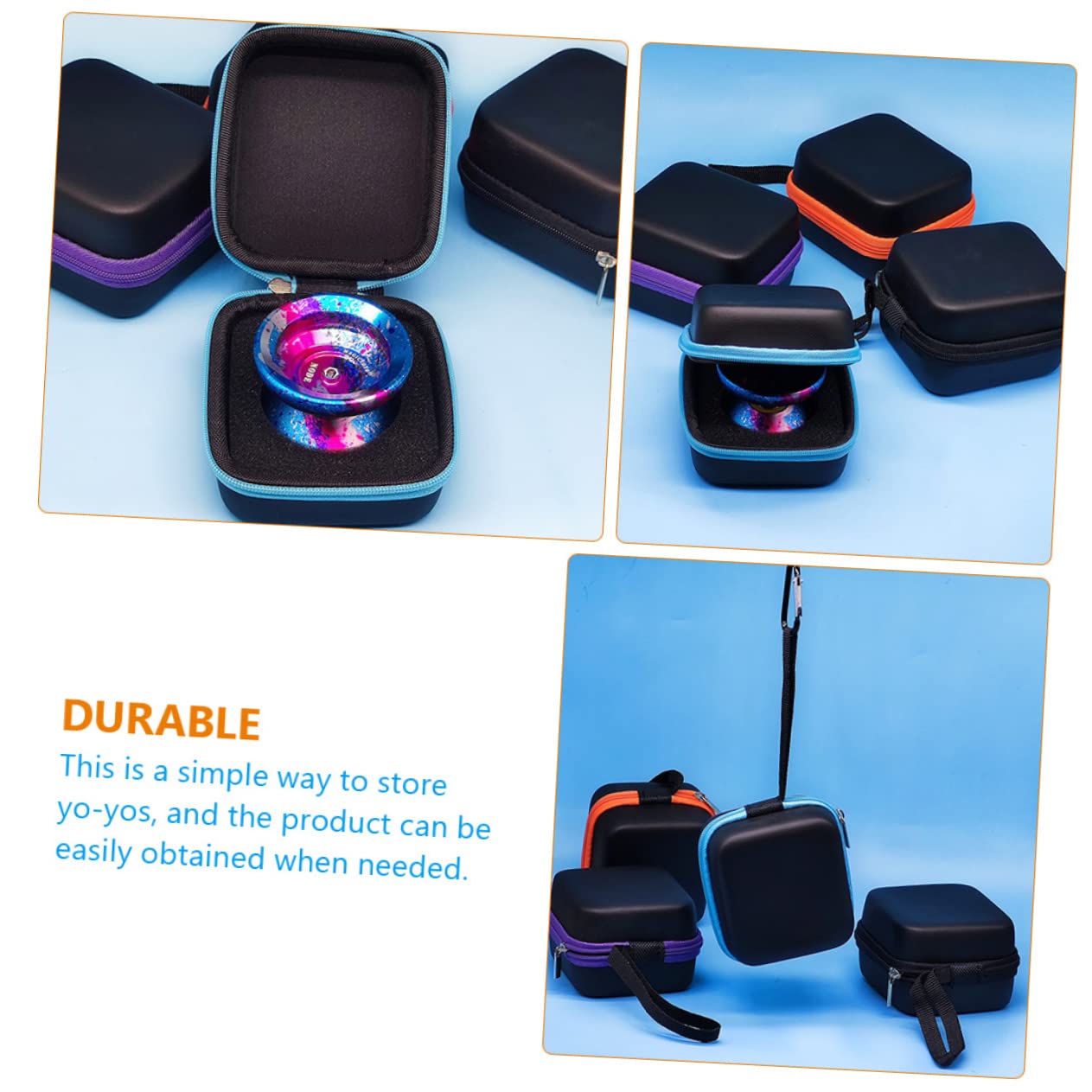 5piezas Bolsa De Almacenamiento para Yoyo Mochila De Transporte y Práctica para Accesorios De Yoyo Diseño Conveniente para y