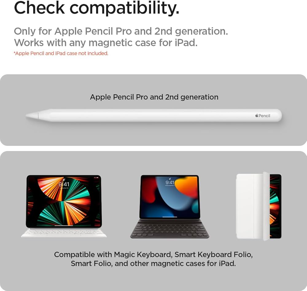 Spigen iPad Apple Pen Holder (Pencil 2.nesil) ile uyumluTutucu