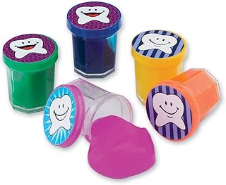 SmileMakers Happy Tooth Noise Putty - Prizes and Giveaways - 48 per Pack