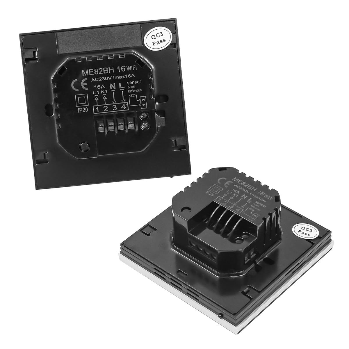 Termostato Intelligente WiFi Risparmia Energia Termostato Ambientale Digitale Regolatore di Temperatura per Riscaldamento a Pavimento per Riscaldamento Elettrico