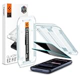 AluminaCore Tempered Glass Screen Protector [Glas.tR EZ Fit - Privacy] designed for iPhone 17 Pro | iPhone 17 | iPhone 16 Pro [2 Pack] 9H+ Hardness, Aluminum-Enhanced Durability