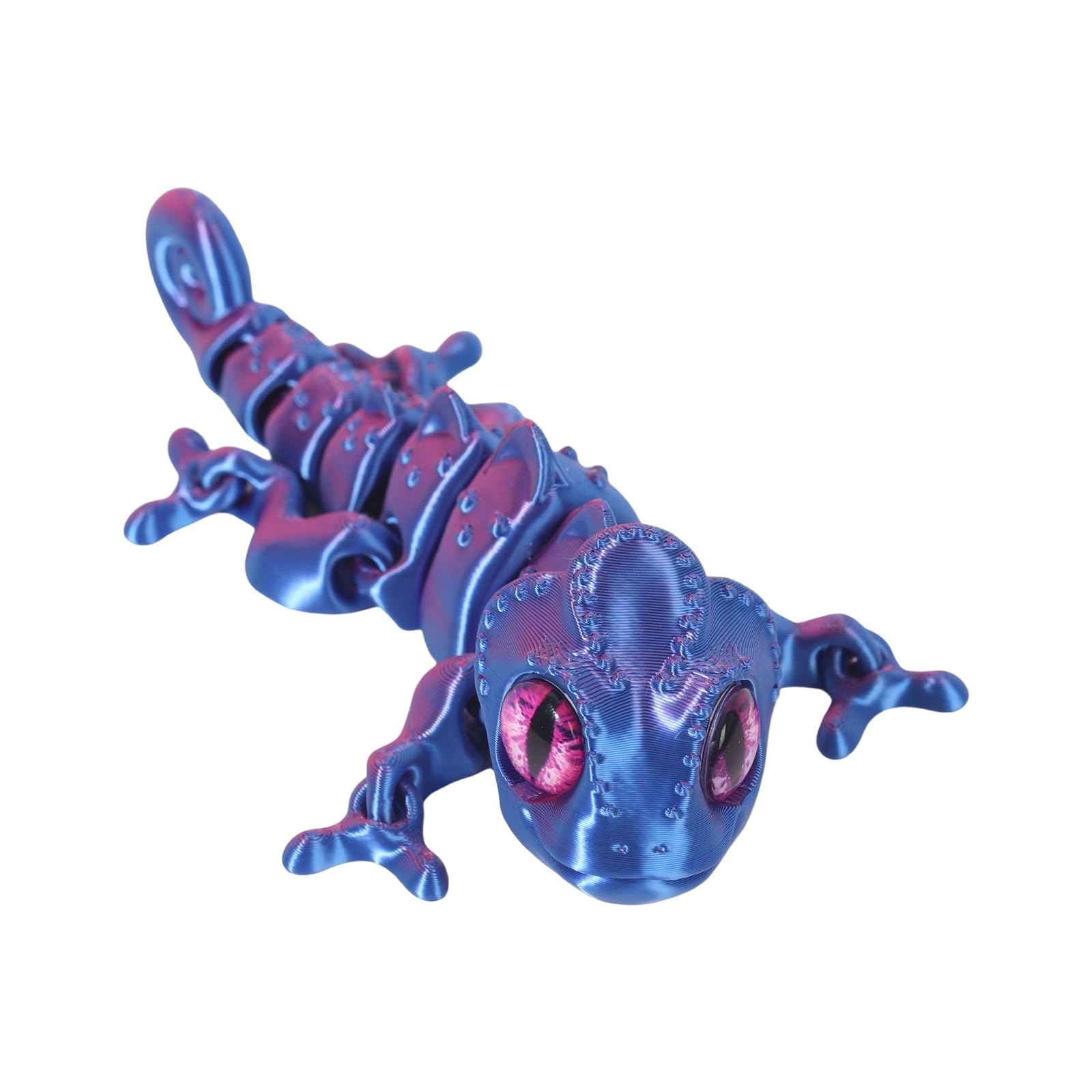 LEIQI Articulated Joints Realistic Reptiles Sculpture with Movable Limb Design Funny Desktop Ornament Home Office Accent